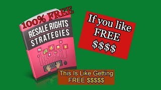 Resale Rights Strategies 🎁 My Weekly Give Away