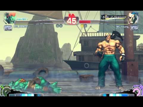 Ultra Street Fighter IV battle: Blanka vs Sagat