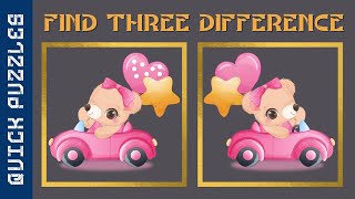 Find Three Difference | Part 21 | Spot The Difference | Quick Puzzles screenshot 2