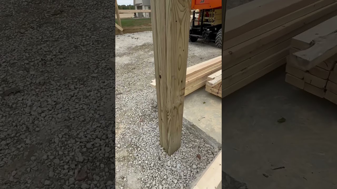  3 Ply Posts Or 4 Pole Barn Building Shorts