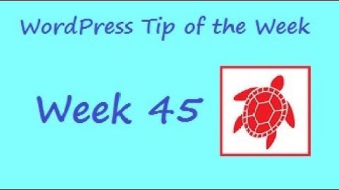 WordPress Tip of the Week - Week 45 - Getting form data into a unique table - Part 4