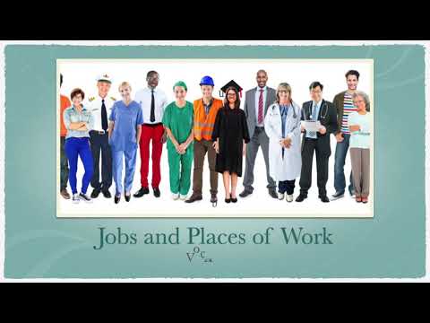 Jobs and Places of Work