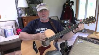 Video thumbnail of "1270 -  Have You Ever Seen The Rain -  Creedence Clearwater Revival cover with guitar chords"