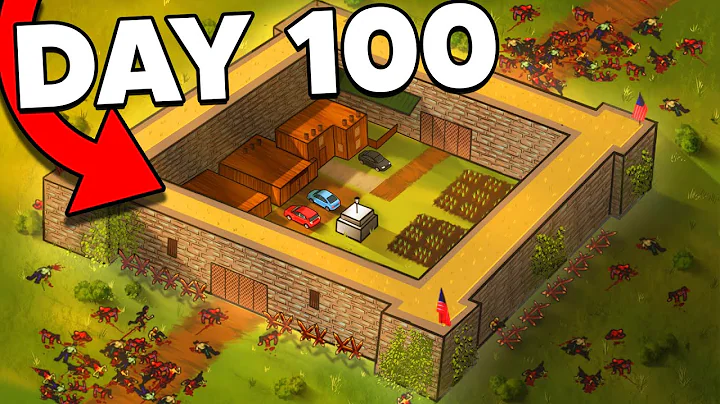 I Spent 100 DAYS in a FORTRESS in Project Zomboid