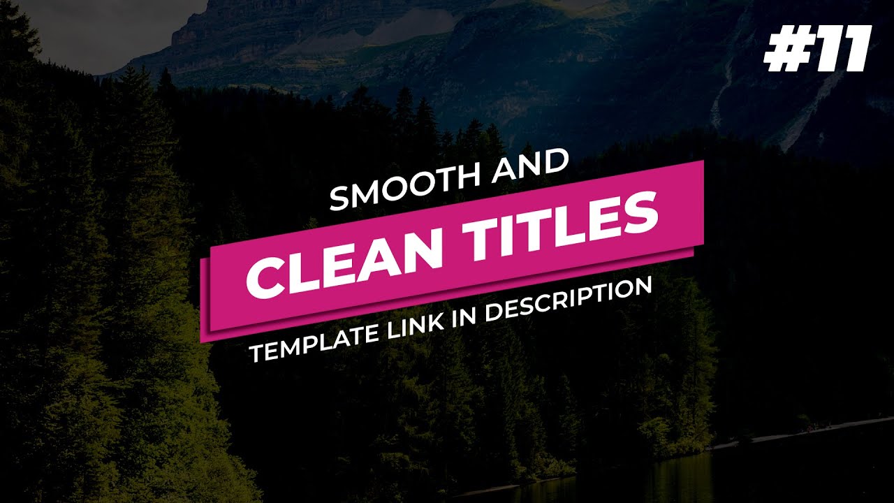 After Effects Tutorial Smooth Text Animation In After Effects