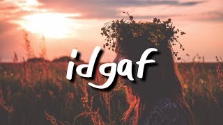 Dua Lipa - IDGAF ft. Charli XCX, Zara Larsson, MØ, Alma (Lyrics)