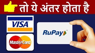 What is RuPay Card, VISA Card, MasterCard ? | Different Types of DEBIT CARDS in INDIA | HINDI