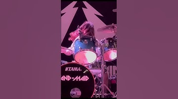 Thumbnail of Band-Maid - Akane enjoying her drum solo      #bandmaid #jrock #girlband #rock