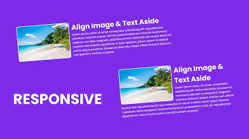 How to Align Image and Text Side by Side in HTML & CSS | Wrap Text Around Image HTML CSS