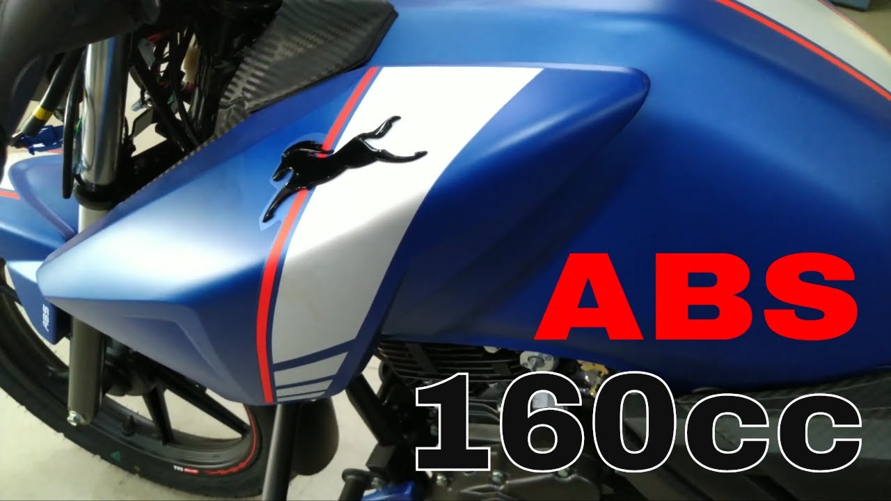 Blue Color Apache 180 New Model 2019 Price