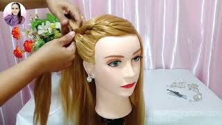 ถักเปียสวยๆ เกล้าผมง่ายๆ braids hairstyle easy braids|นัทBeauty