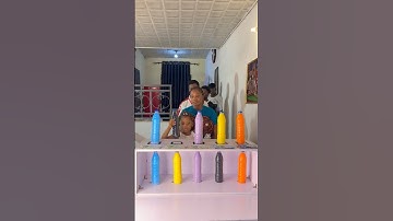 The Most Funny and Entertaining Five (5) Bottle Color Matching Challenge