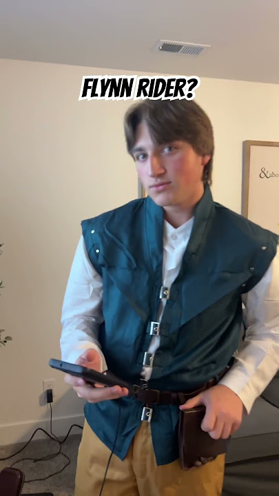 He is the irl Flynn #tangled #disney #flynnrider #shorts