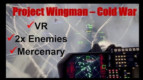 Cold War Mercenary Difficulty and Double Time - Project Wingman VR