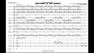 Welcome To The Jungle Arranged By Paul Murtha