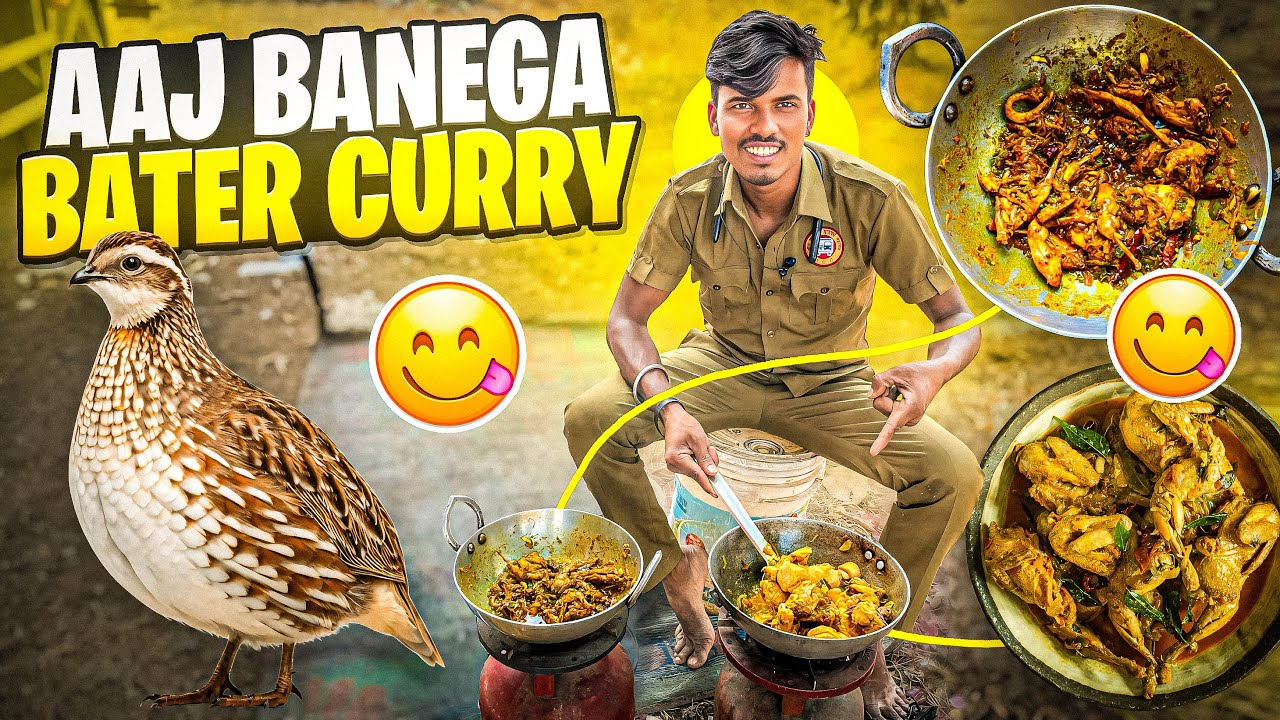 Aaj Banega Testy Bater Curry 😋|| मांसाहारी हो कर बटेर नहीं खाया तो किया खाया || @SkyadavDailyVlog 
