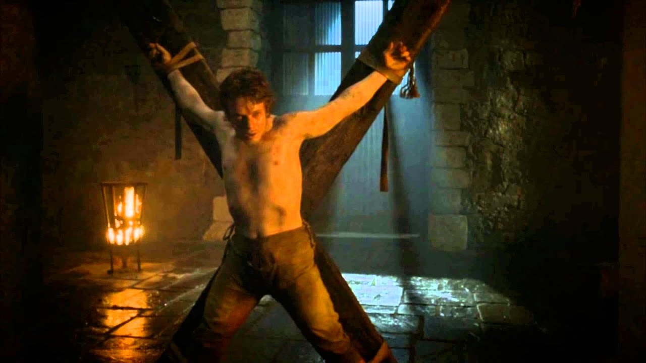 Did ramsay cut off theon's dick