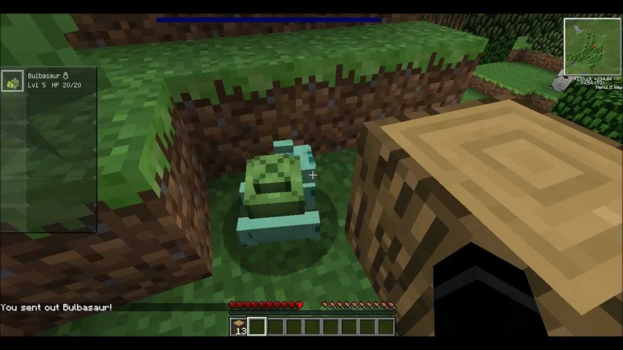 PIXELMON 2.1.1 lets play part 1 - stealing and looting - YouTube