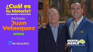 'El abogado del Diablo' Juan Velásquez en exclusiva con Gerardo Lopezconde en ¿Cuál es tu historia?