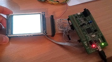 STM32F407 Discovery and HY32D display