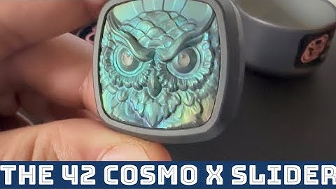 Unboxing the 42 Cosmo Owl XX Fidget Slider