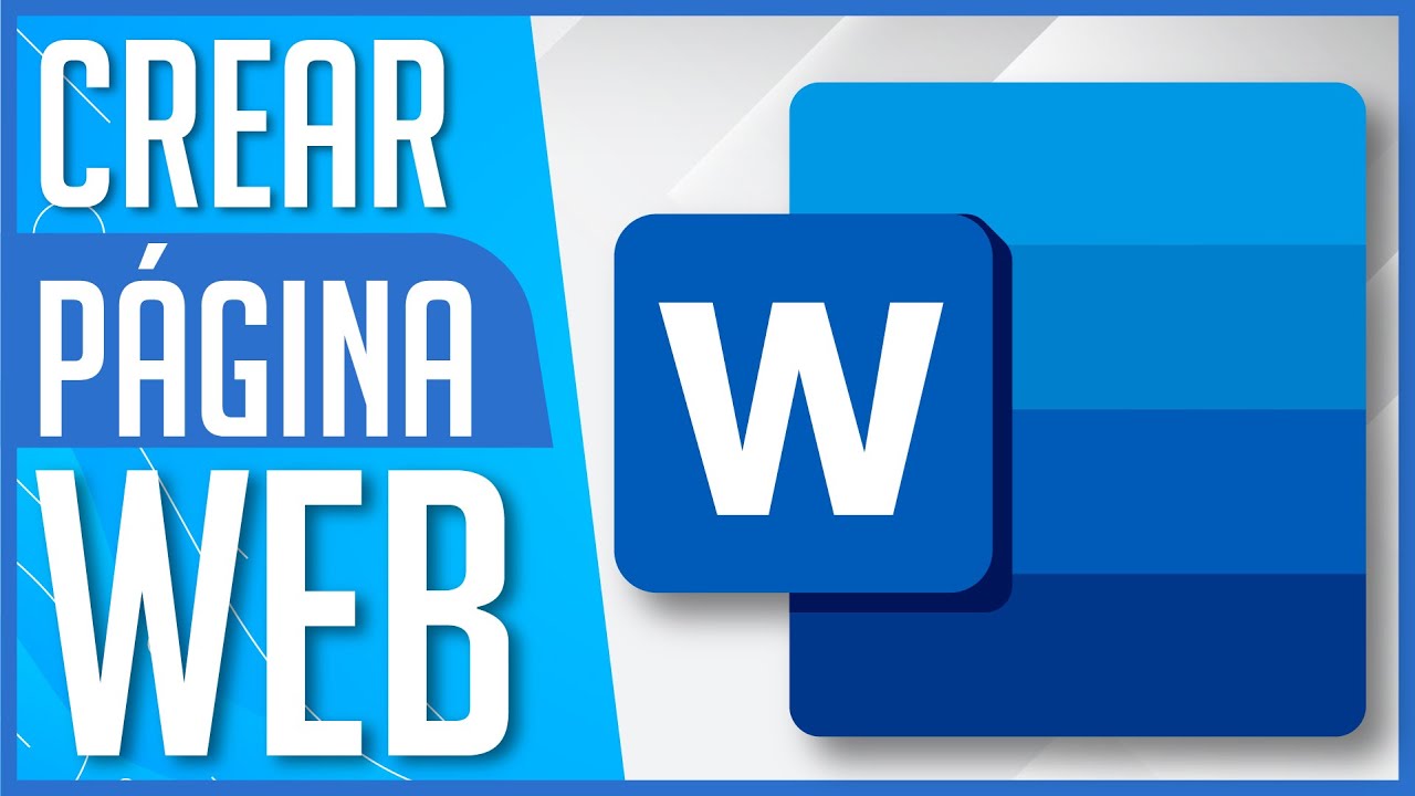 ? Crear Página Web con Microsoft WORD y publicarla en Internet - ¡SIN  PROGRAMAR! - YouTube