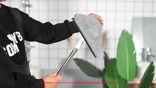 PROMO Tongkat pel segitiga serbaguna alat pel pembersih lantai alat pel pembersih dinding alat pel cuci mobil
