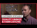Sawblade.com Customer Spotlight Quality Linings &amp; Fabrication