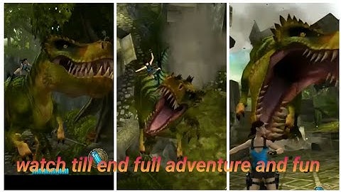 Lara croft relic run level 31 dinasoure levelFull HD