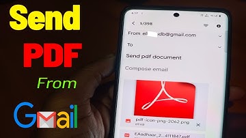 How to Send PDF File from Gmail 2025 | Gmail Se PDF File Kaise Bheje 2025