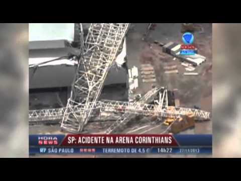 Raw: 3 Dead in Brazil World Cup Stadium Collapse