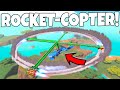 Engineering a ROCKET POWERED HELICOPTER in Trailmakers!