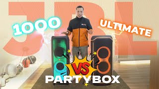 So Sánh Loa JBL Partybox 1000 vs Partybox Ultimate