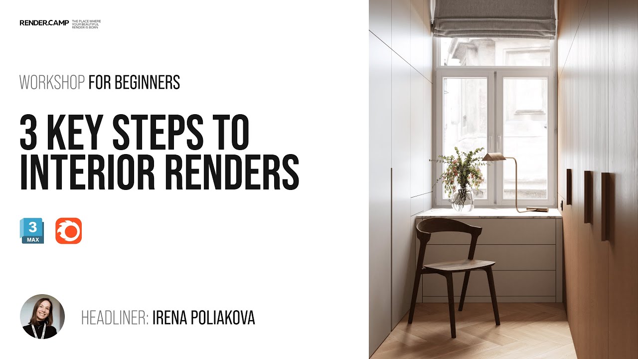 3 Steps to a Stunning Realistic Interior Render | 3Ds Max + Corona ...
