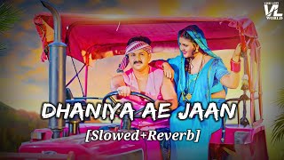 Dhaniya Ae Jaan | Slowed+Reverb | धनिया ए जान | Pawan Singh, Shilpi Raj | VISH LOFI WORLD