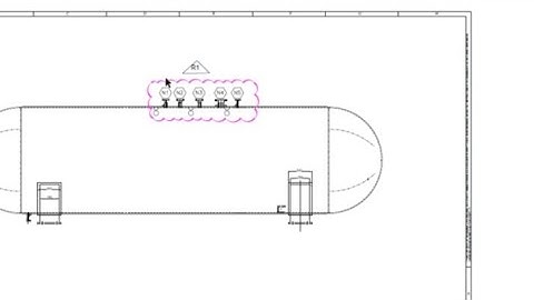 How to highlight revision cloud in colour on monochrome autocad drawing .