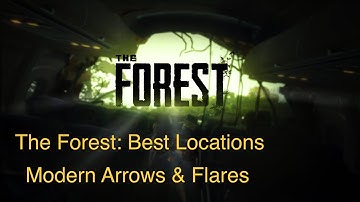 The Forest Where to Find Modern Arrows & Flares