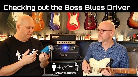 Checking Out The Boss Blues Driver Pedal
