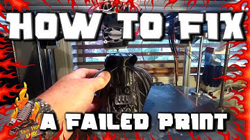 How to finish a failed print in Simplify 3D