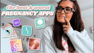 THE BEST & WORST PREGNANCY APPS🤰🏻👶🏻 || Pregnancy App Reviews + My Favorites screenshot 5