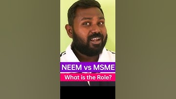 #neem #trainee vs #msme #job #meccoimbatore #ndt #design