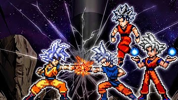 Goku Blizzard RN V2 OP (AF) (New) VS Goku DBS V3.5 OP (AF), Goku TP V3.5 OP (AF) & Goku Namek OP🔥