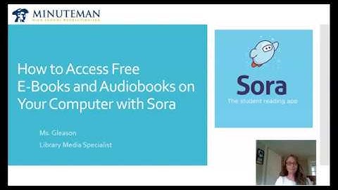How to Access Free eBooks and Audiobooks on Your Computer with Sora (Commonwealth eBooks Collection)