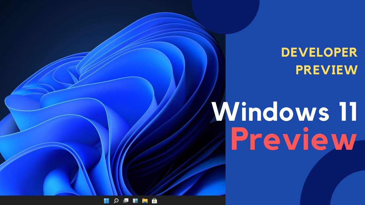 Windows 11 Preview | Leaked Preview - YouTube
