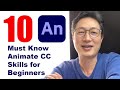 10 Must Know Animate CC Skills for Beginners. 애니메이트CC 기초강좌