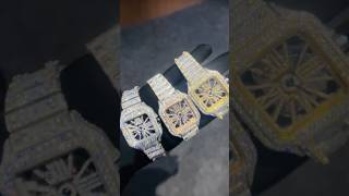 ⌚Iced Out Watch#icedout #watch #diamond #jewelry  #collection #trendingnow #bussdown #hiphop