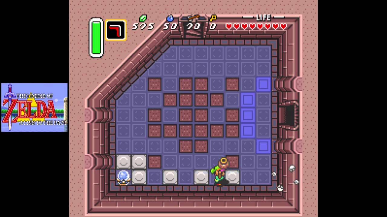 The Legend of Zelda: A Link to the Past - All Warp Tiles 