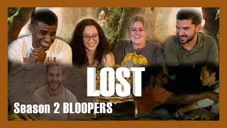 LOST On The Couch | Season 2 Bloopers REACTION