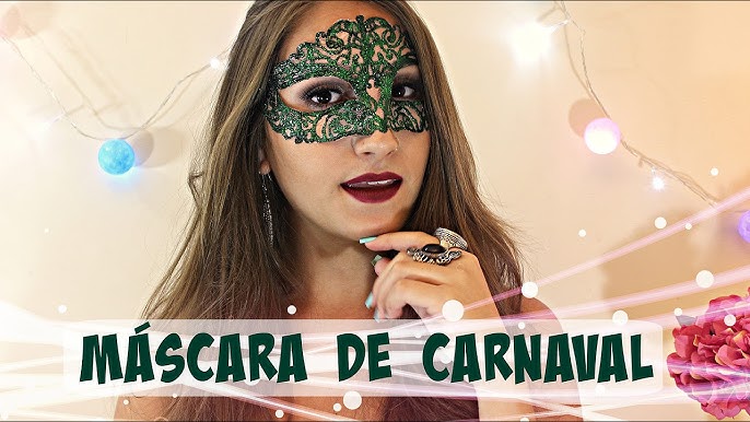 PASSO A PASSO DE COMO FAZER UMA MÁSCARA DE CARNAVAL GIGANTE PARA