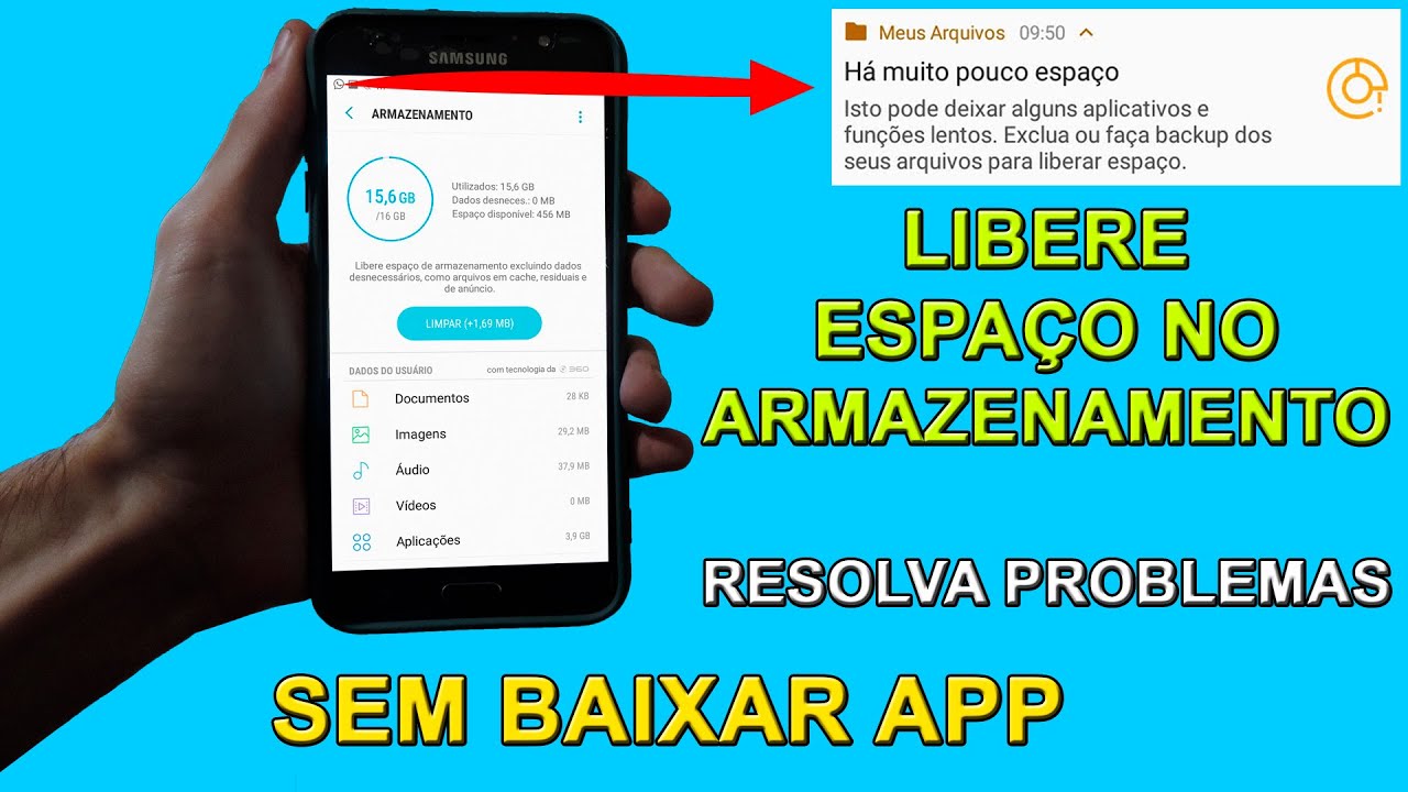 Como Liberar Muito Espaço no Celular sem desinstalar nada 